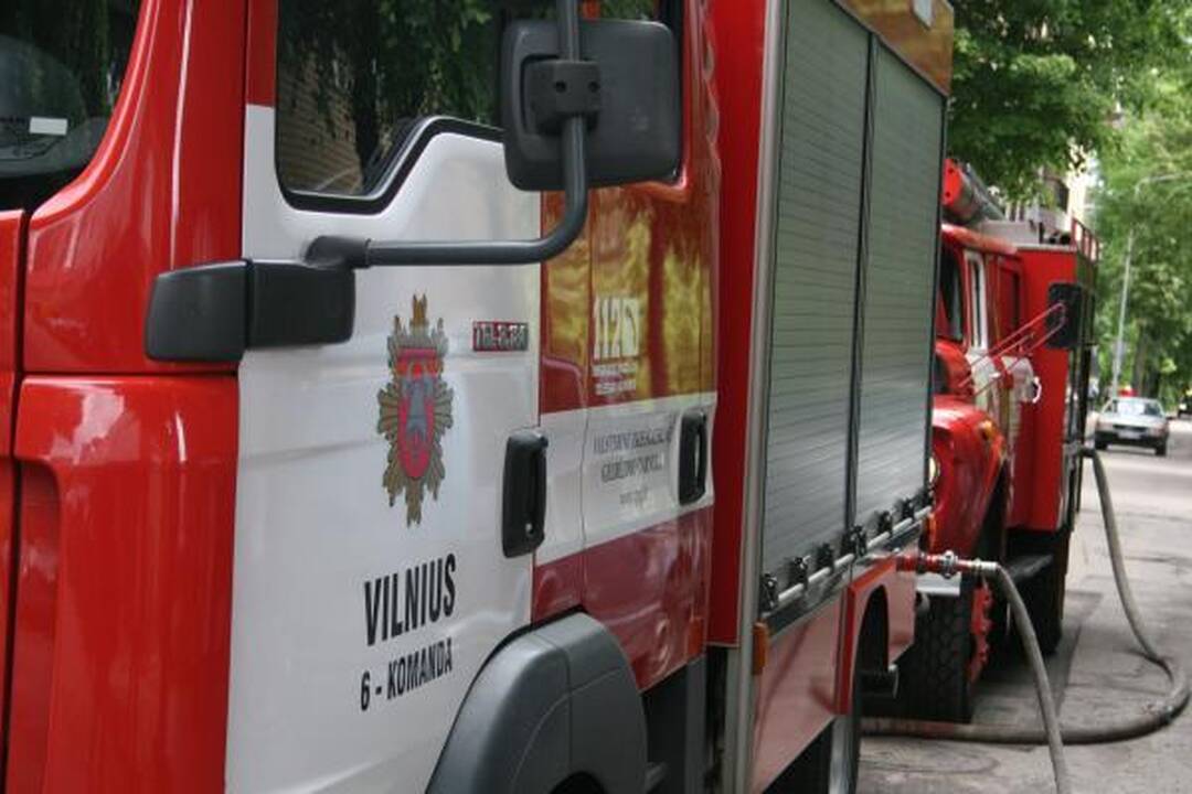 Vilniuje narkomanas padegė nuomojamą butą