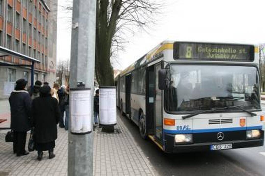 Klaipėdoje brangs autobusų bilietai