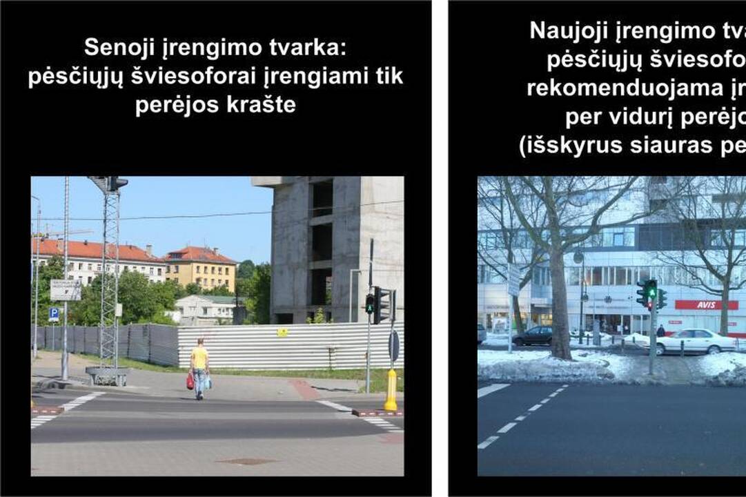 Naujos šviesoforų įrengimo taisyklės – saugesniam eismui