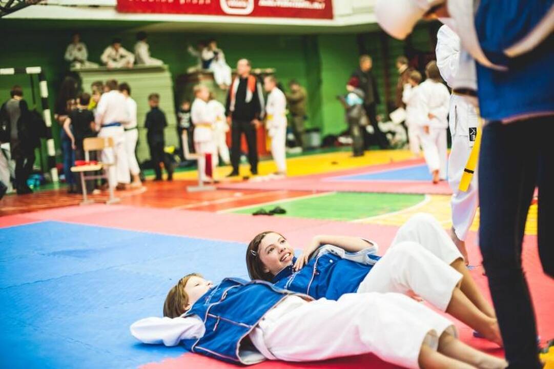 „Tigro kelią“ karatistai išbandė Kaune  