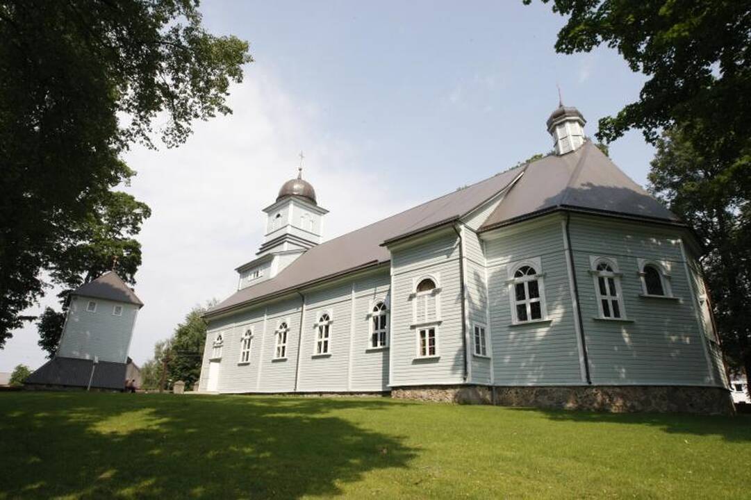Laukžemėje iškilo Arūno Sakalausko skulptūra šv. Andriejui