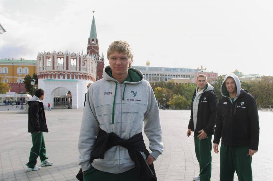 Kauno “Žalgirio” krepšininkai apžiūrėjo Maskvą