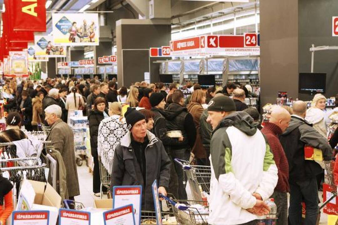„Jamam“ Klaipėdoje: „Akropolyje“ - pirkėjų apgultis