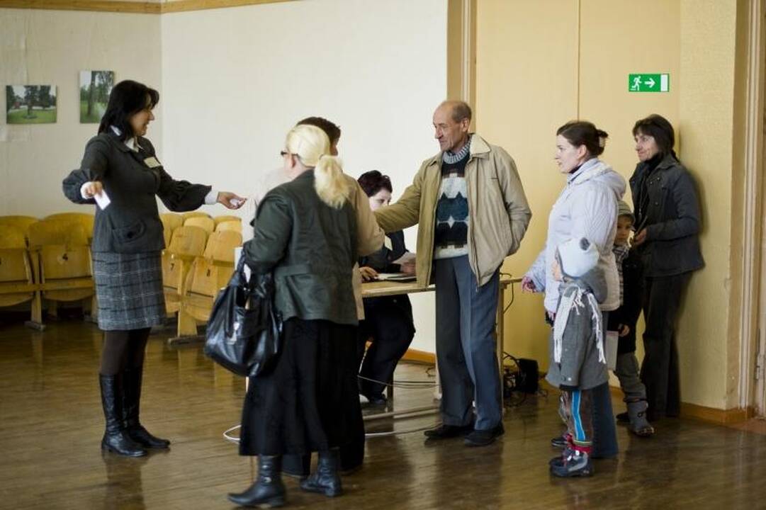 Po kalbų apie engiamus lenkus Vandžiogaloje – ramūs rinkimai