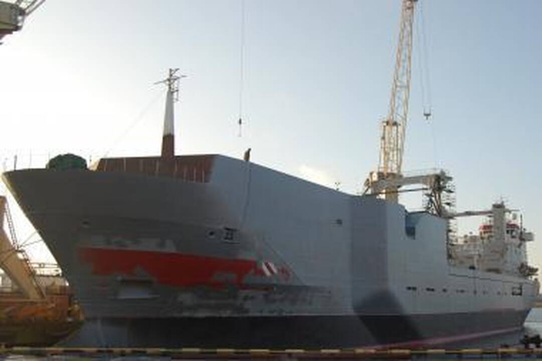 VLR baigė laivo „Thorshovdi“ modernizaciją