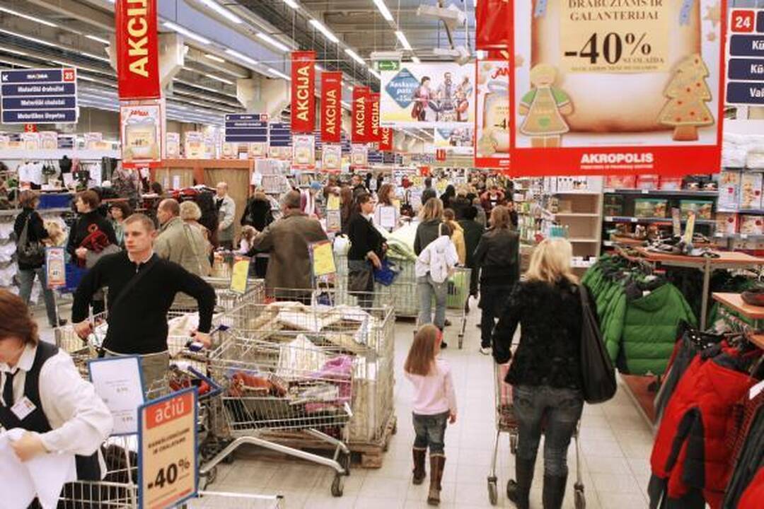 „Jamam“ Klaipėdoje: „Akropolyje“ - pirkėjų apgultis
