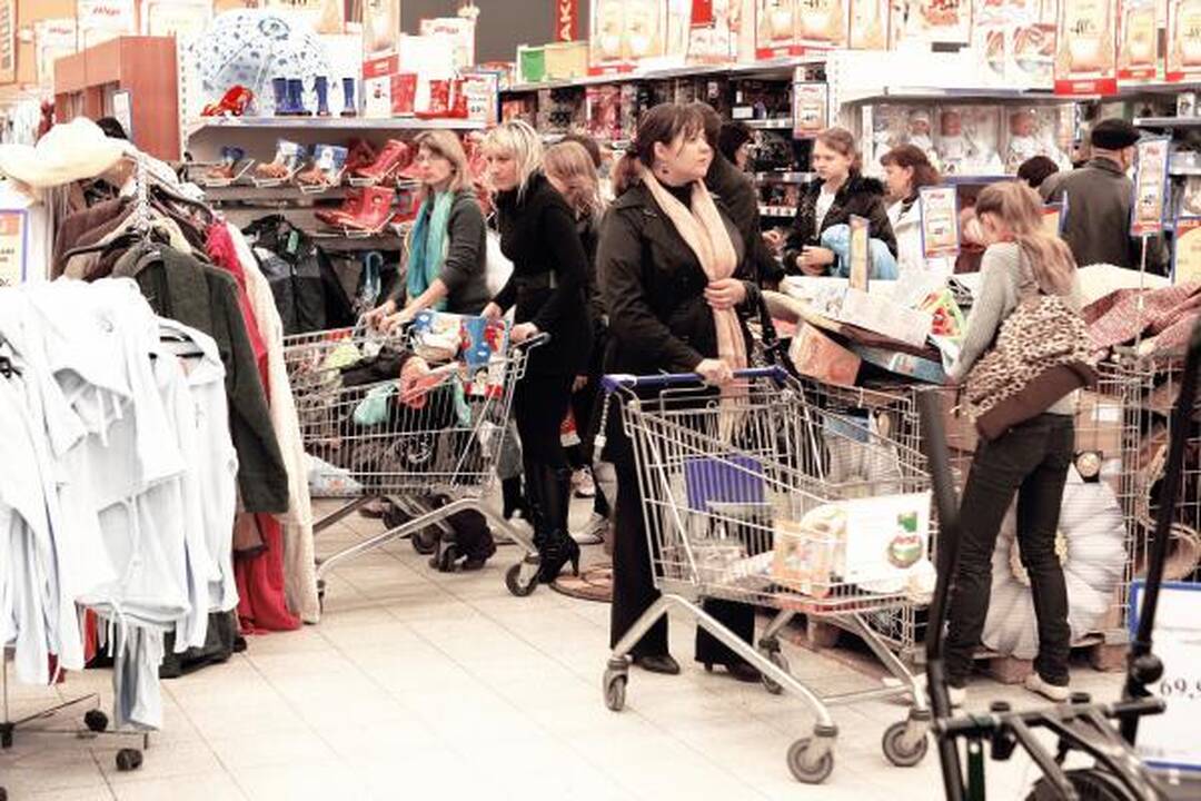 „Jamam“ Klaipėdoje: „Akropolyje“ - pirkėjų apgultis