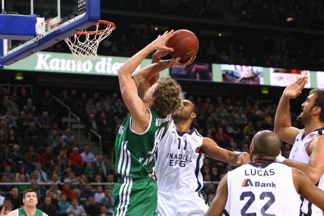 „Žalgiris“ trečią kartą šį sezoną patiesė „Anadolu Efes“ (komentarai)