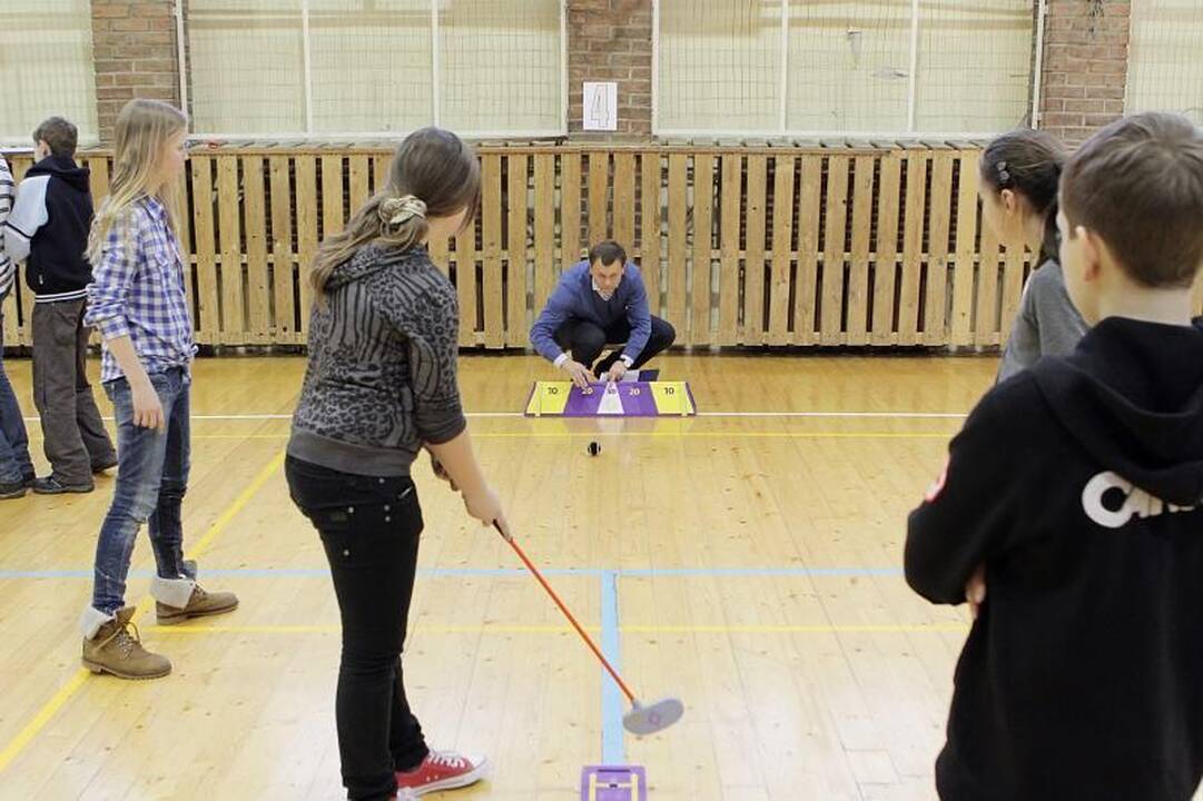 Geriausiai golfą žaidžia S.Dacho progimnazijos moksleiviai