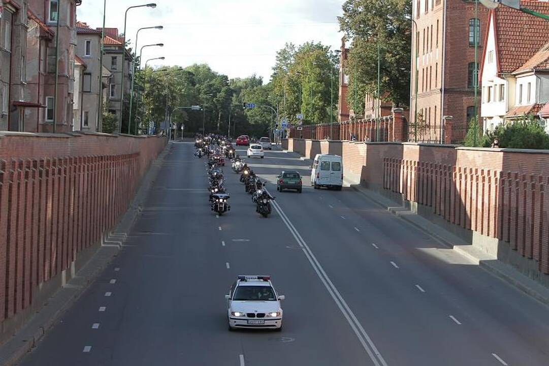 Klaipėdos motociklininkai šventė sezono pabaigtuves