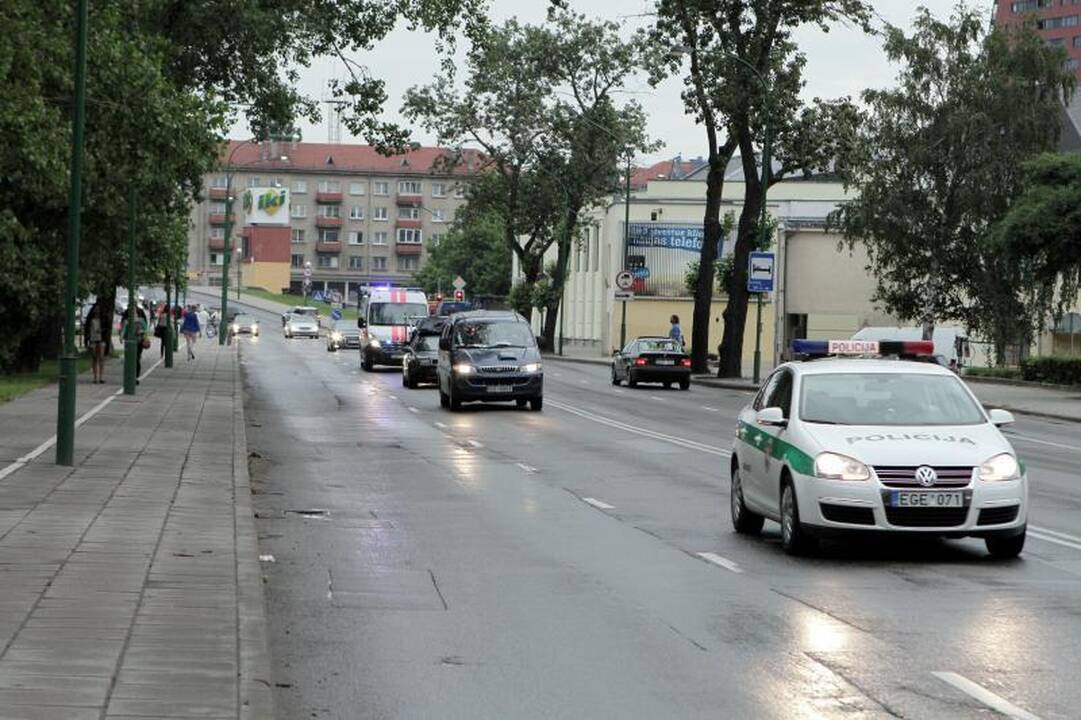Filmo kūrėjų grafiką uostamiestyje koregavo orai 