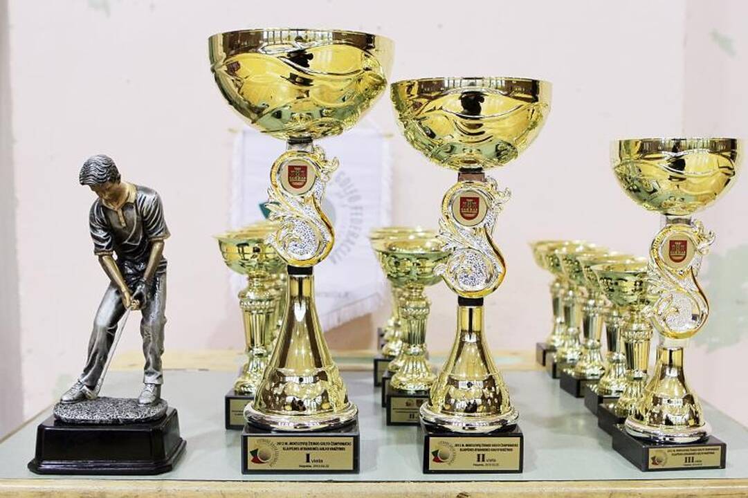 Geriausiai golfą žaidžia S.Dacho progimnazijos moksleiviai