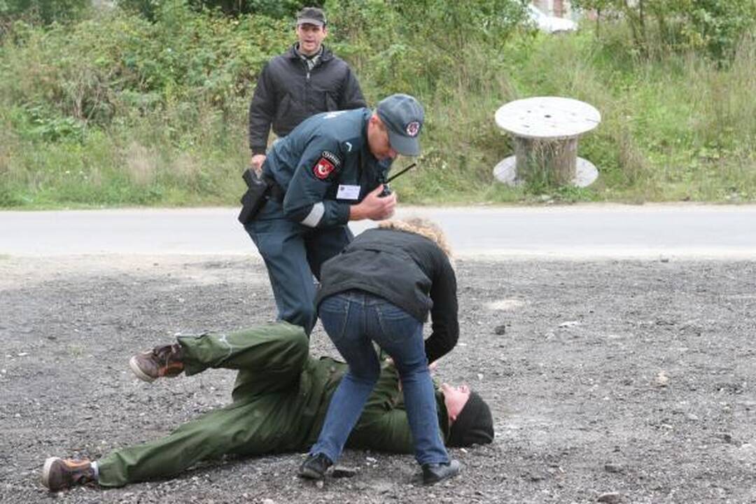 Klaipėdiečiai patrulių konkurse - antri