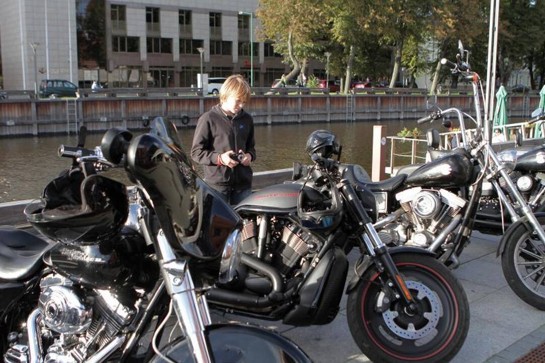 Klaipėdos motociklininkai šventė sezono pabaigtuves