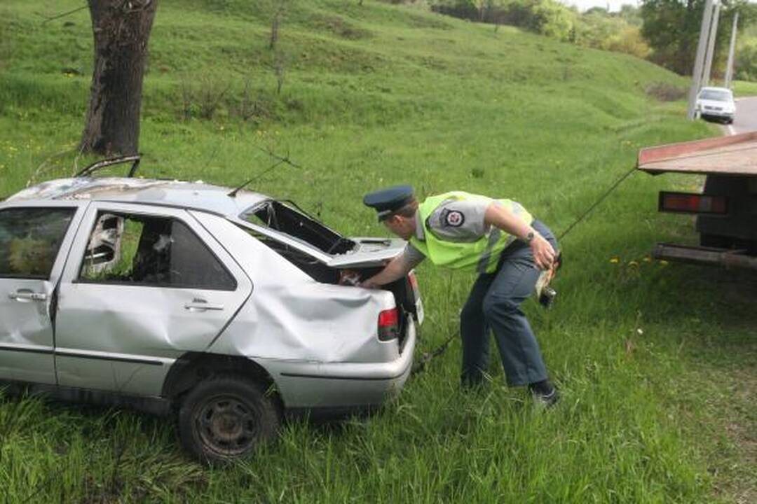 Vilniuje automobilyje sudegė žmogus (papildyta)