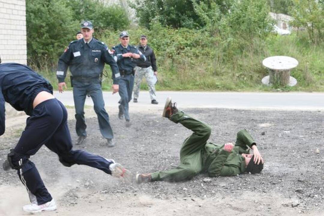 Klaipėdiečiai patrulių konkurse - antri
