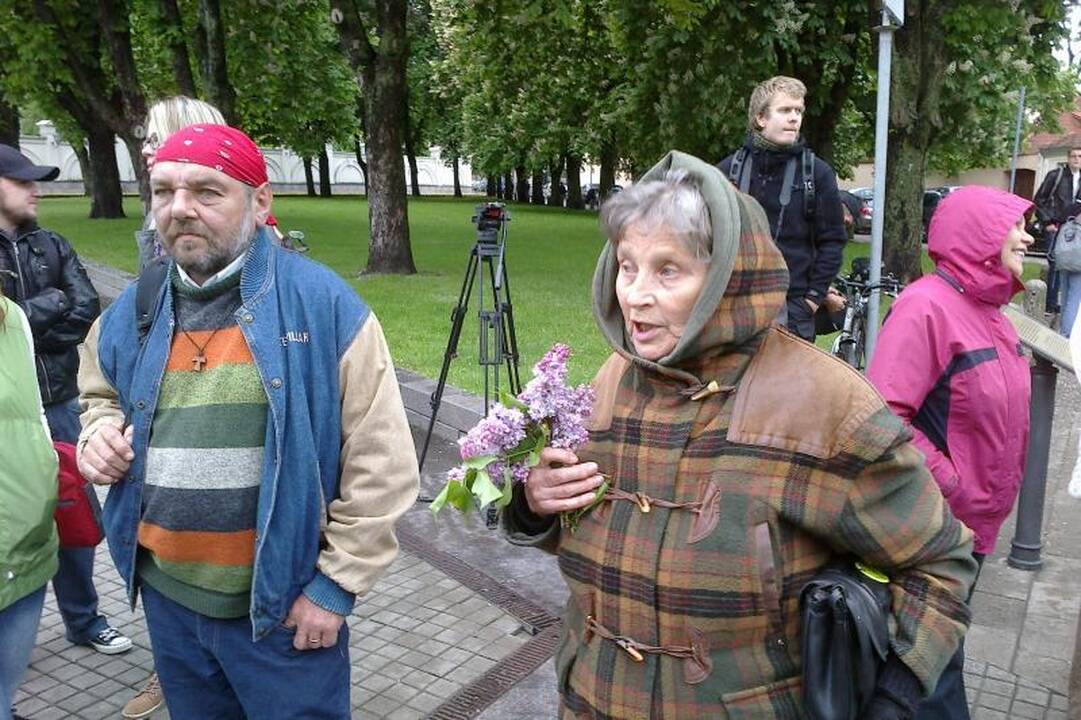 Po įvykių Garliavoje – mitingas prie Prezidentūros