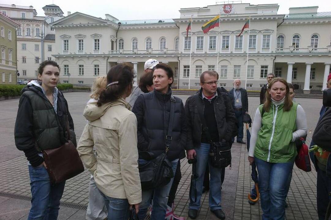 Po įvykių Garliavoje – mitingas prie Prezidentūros