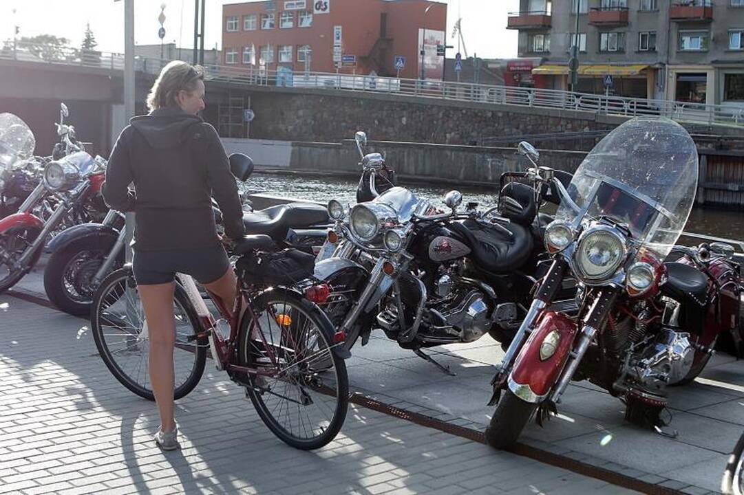 Klaipėdos motociklininkai šventė sezono pabaigtuves