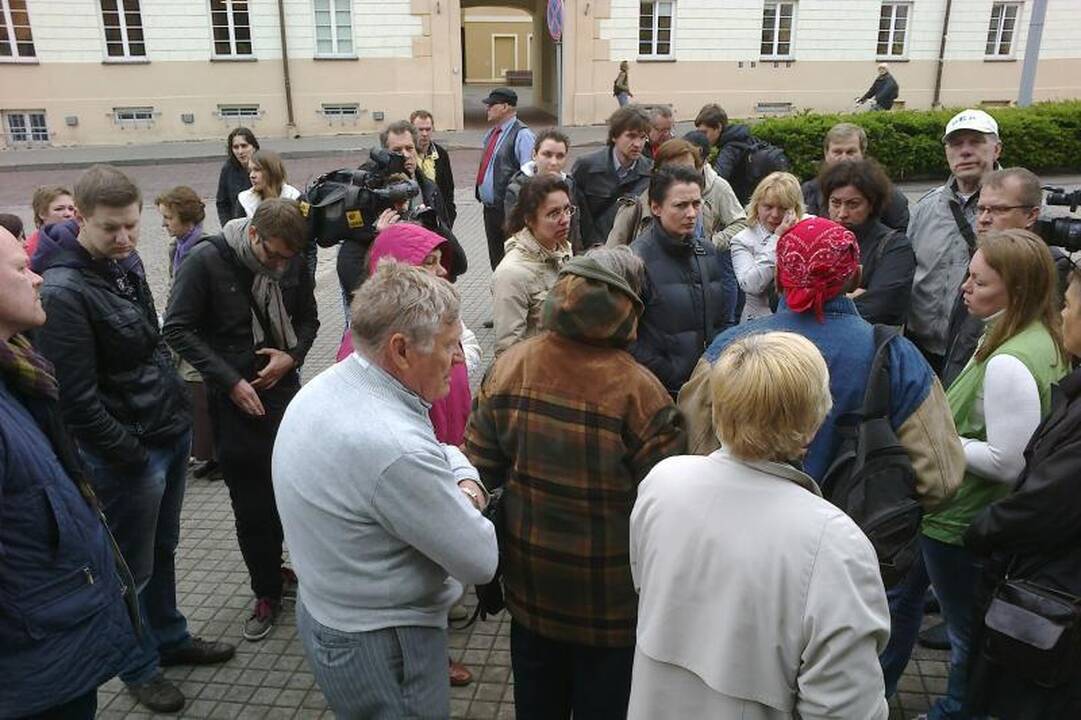 Po įvykių Garliavoje – mitingas prie Prezidentūros