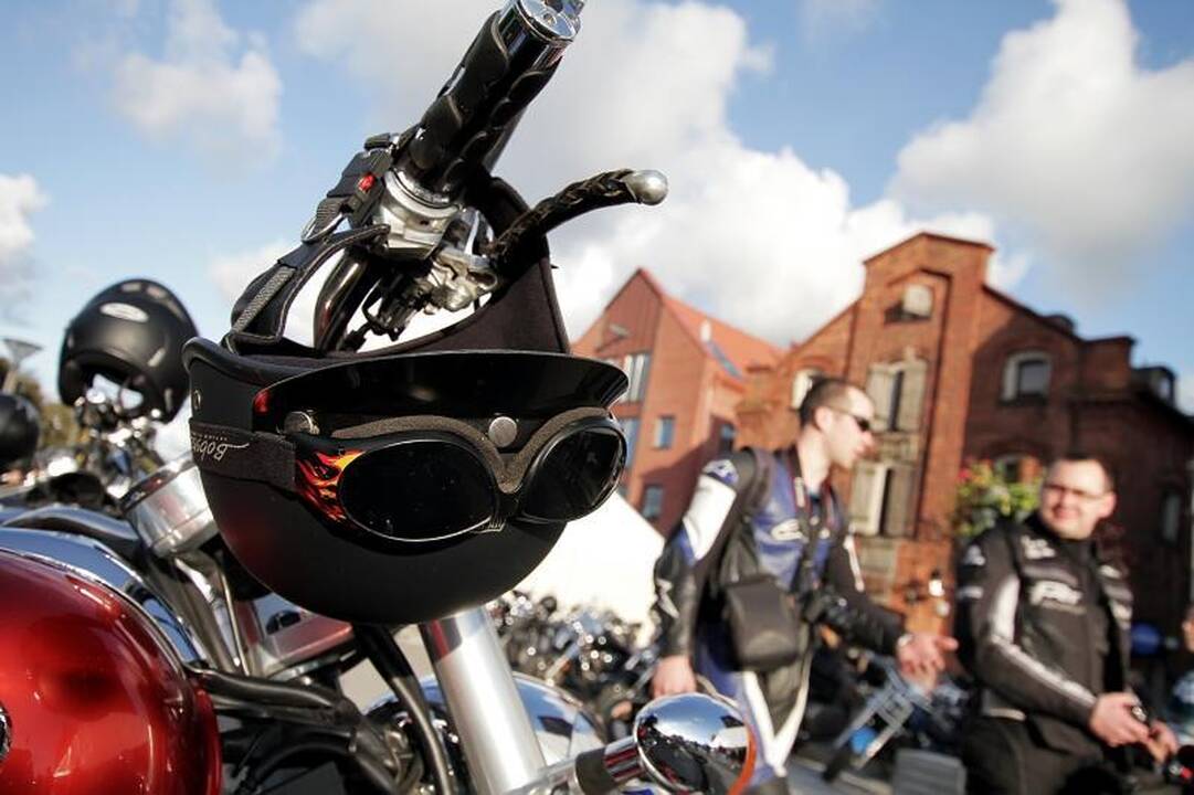 Klaipėdos motociklininkai šventė sezono pabaigtuves