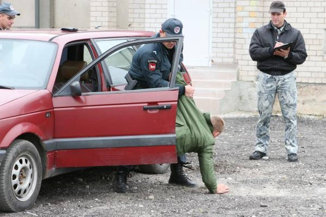 Klaipėdiečiai patrulių konkurse - antri