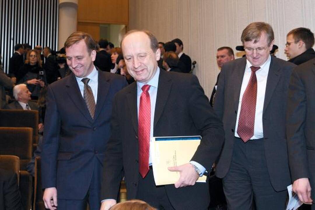 Vyriausybėje vyko socialinis forumas „Dialogas su Lietuva“
