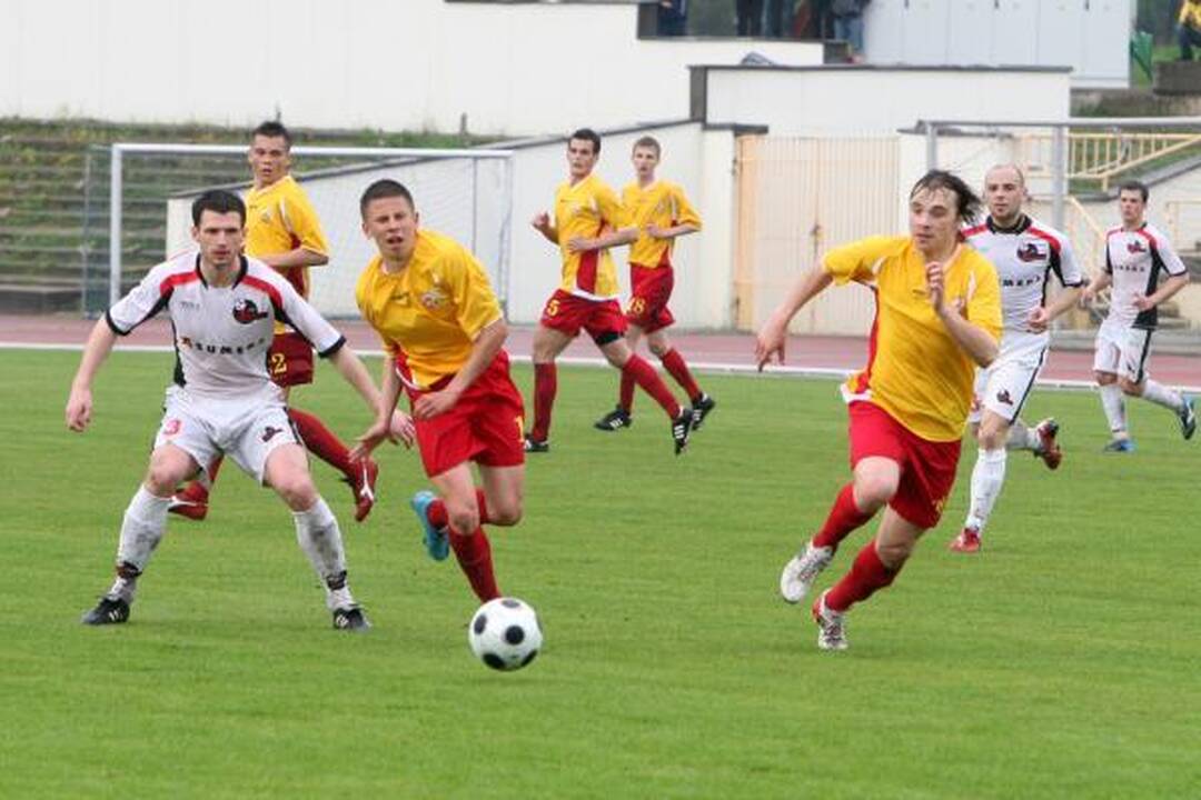 FC „Klaipėdą“ sutriuškino Marijampolės futbolininkai