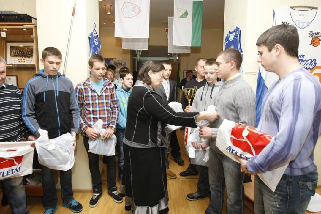 Pasveikinti jaunieji Klaipėdos sportininkai