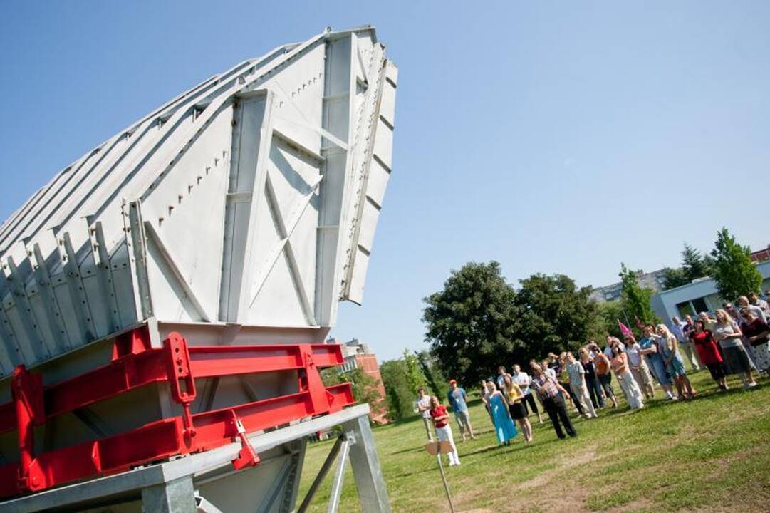 Prie Vilniaus TV bokšto atidarytas istorinis antenų parkas 