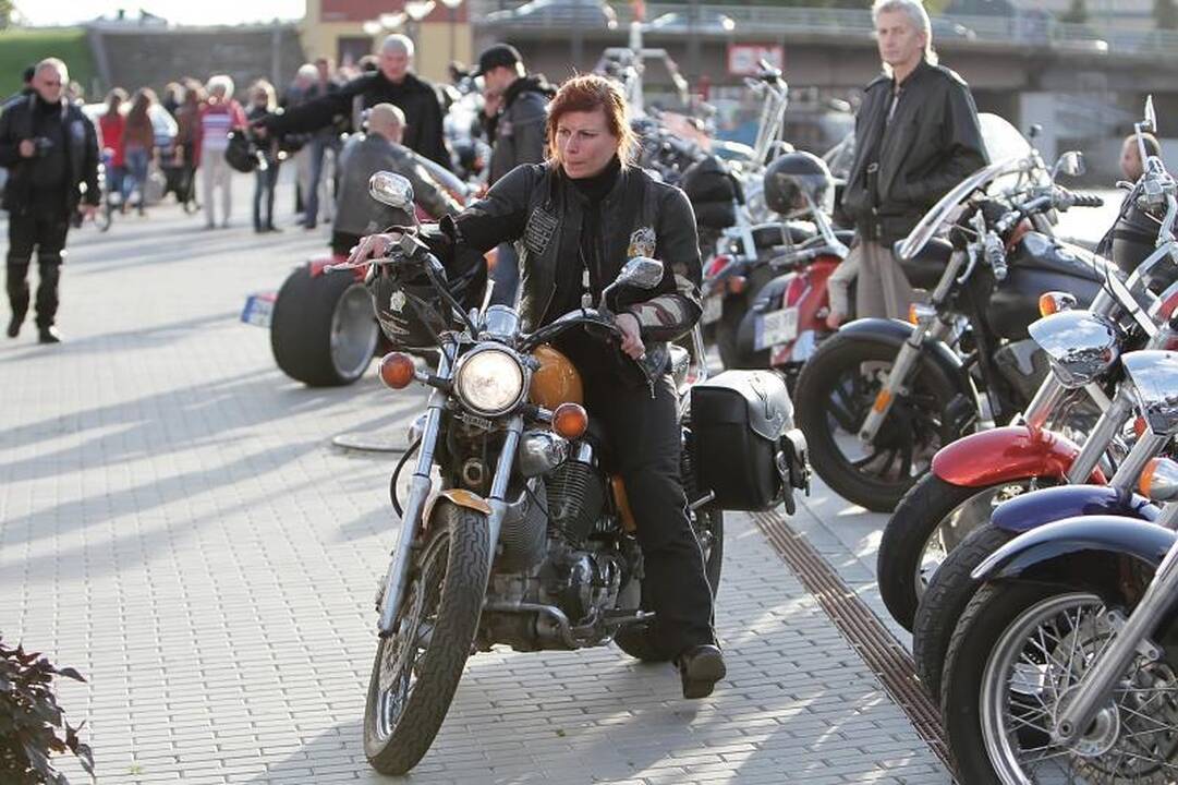 Klaipėdos motociklininkai šventė sezono pabaigtuves