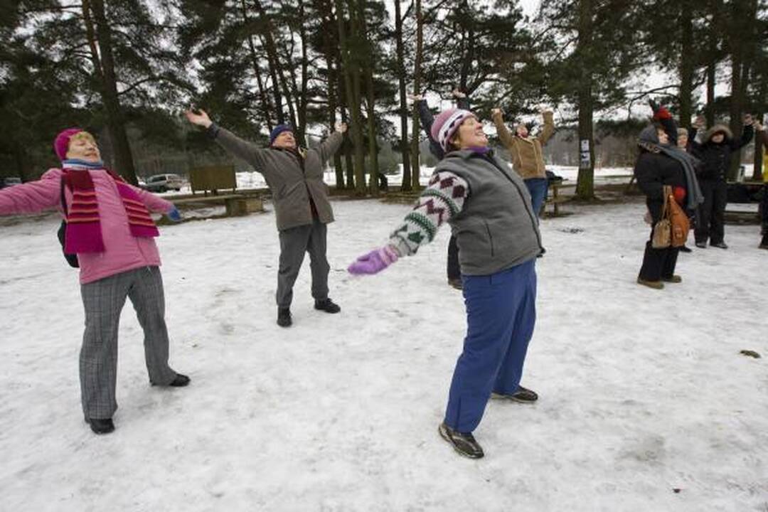 Vilniaus ruoniai iš peties sudrumstė Salotės ežerą