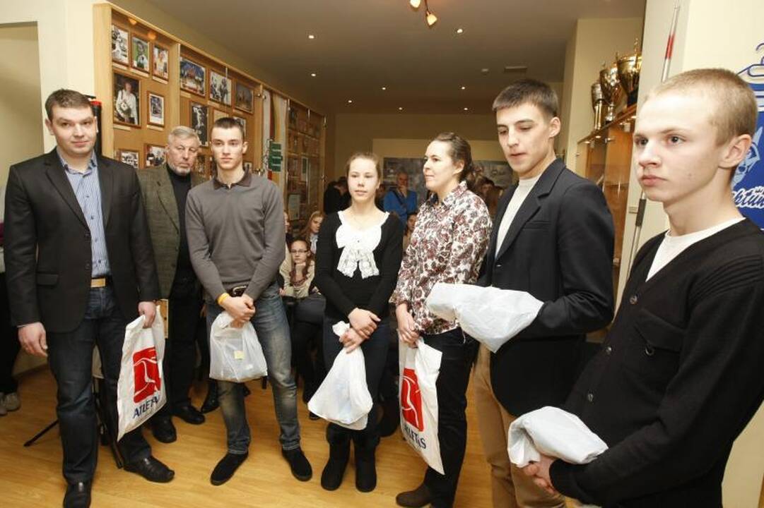 Pasveikinti jaunieji Klaipėdos sportininkai