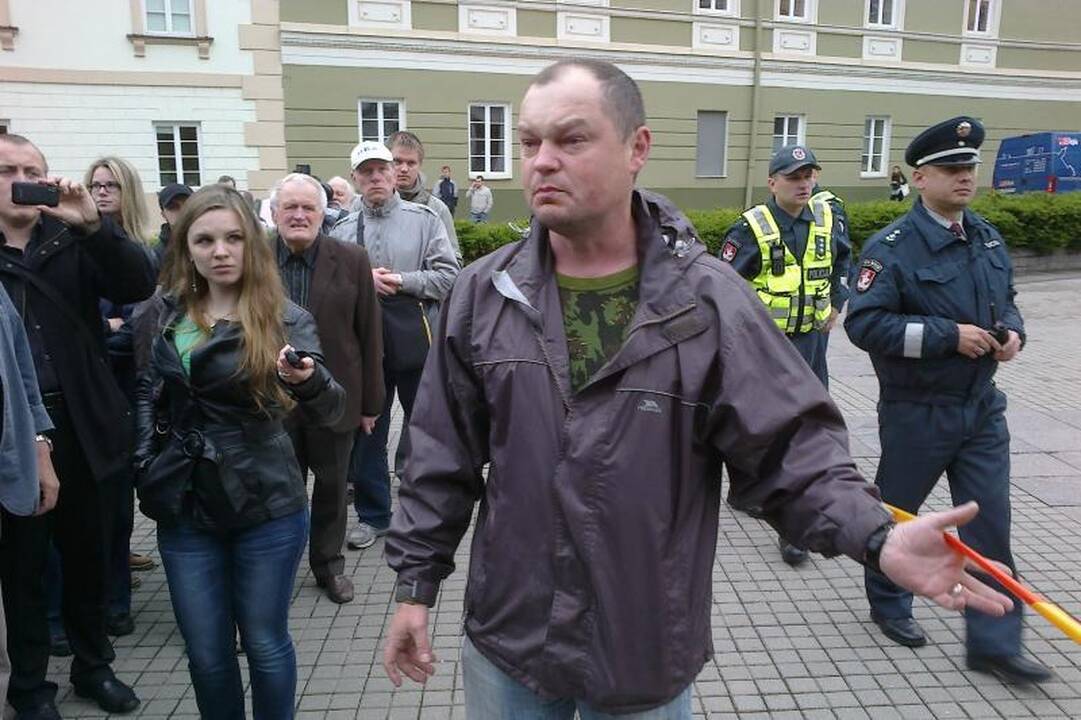 Po įvykių Garliavoje – mitingas prie Prezidentūros