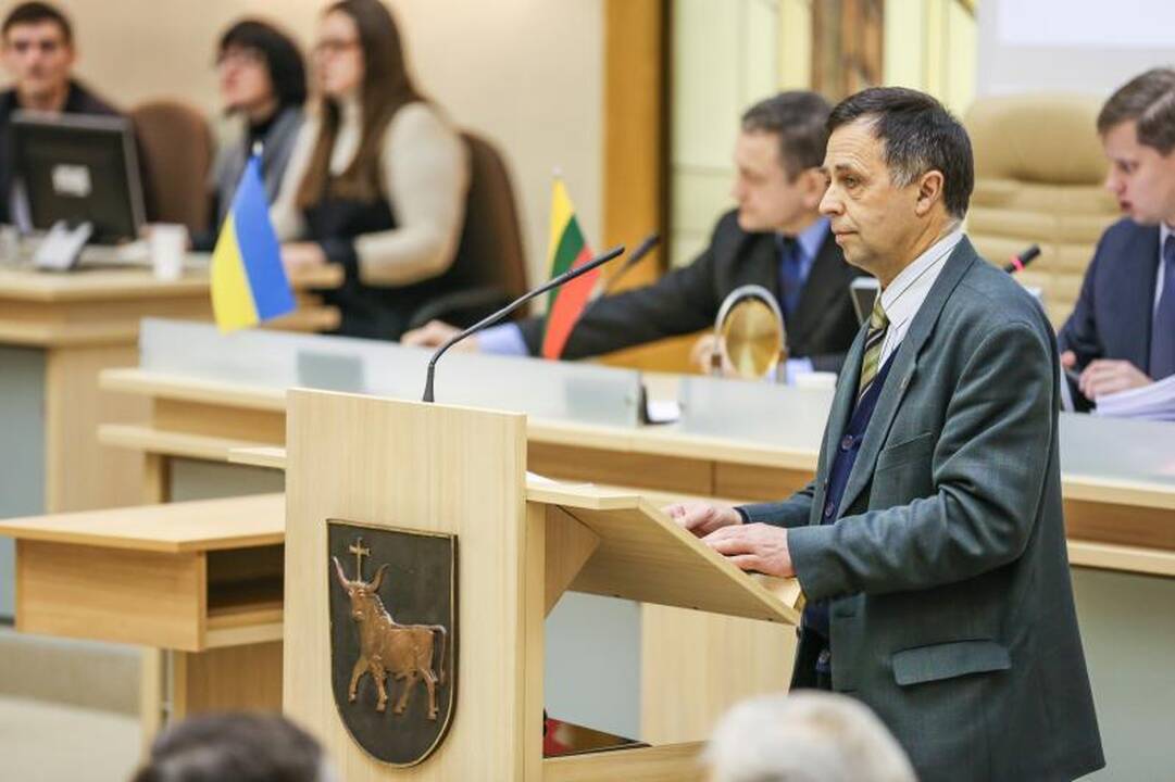 Kauno vicemeru išrinktas V. Popovas tiki, kad su darbu susitvarkys
