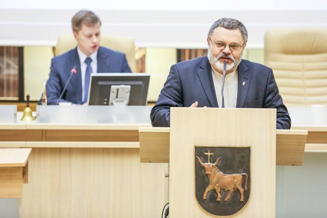 Kauno vicemeru išrinktas V. Popovas tiki, kad su darbu susitvarkys