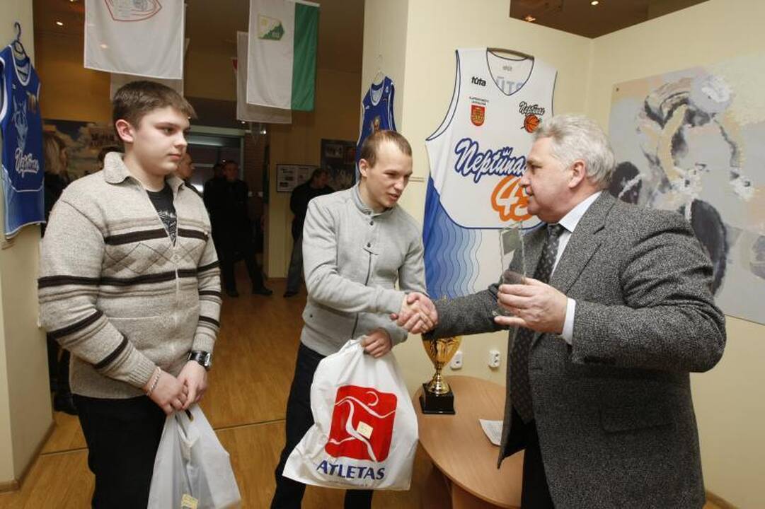 Pasveikinti jaunieji Klaipėdos sportininkai