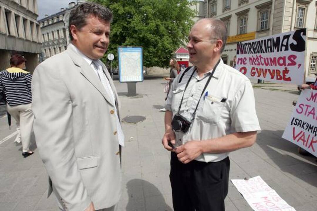 Vaikų gynimo dieną - protestas prieš abortus
