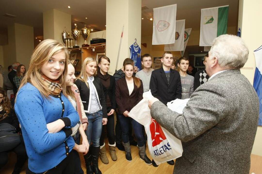 Pasveikinti jaunieji Klaipėdos sportininkai
