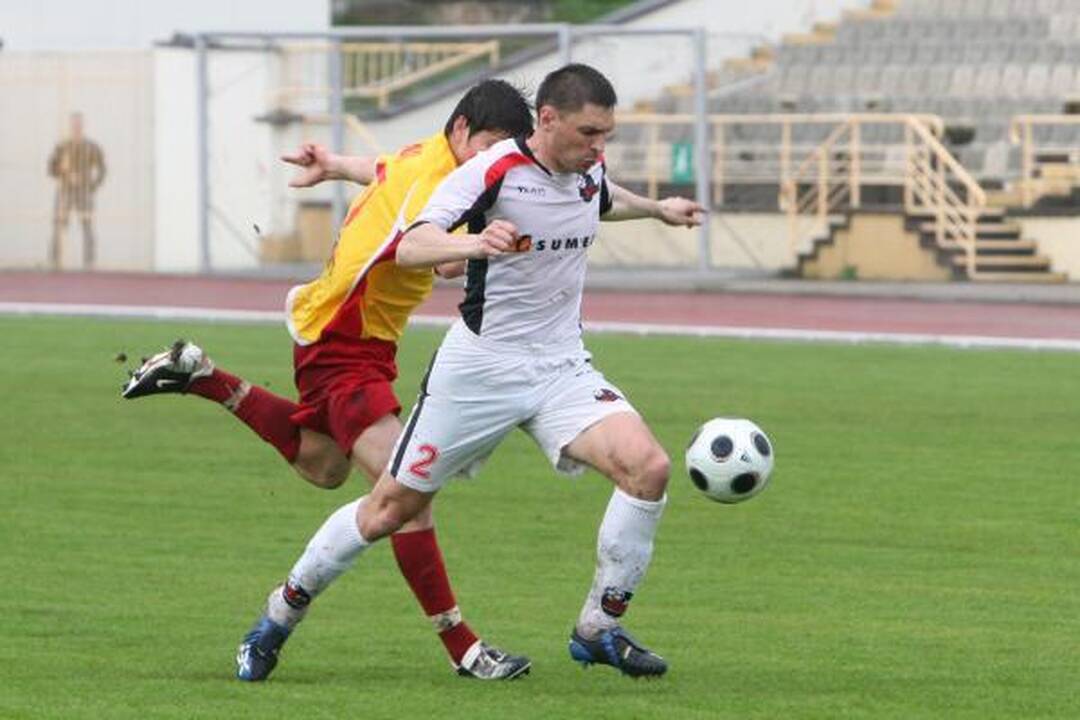 FC „Klaipėdą“ sutriuškino Marijampolės futbolininkai
