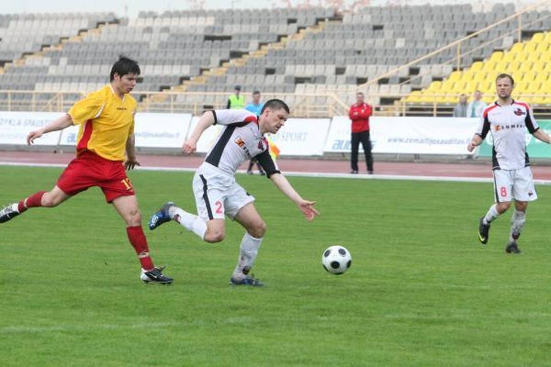 FC „Klaipėdą“ sutriuškino Marijampolės futbolininkai