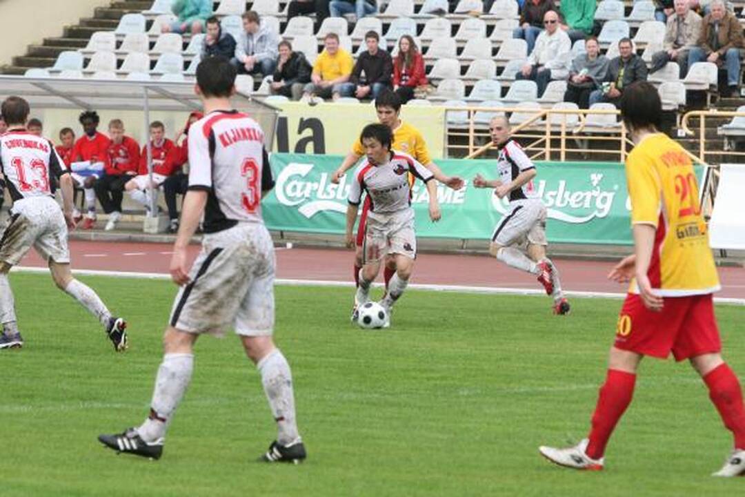 FC „Klaipėdą“ sutriuškino Marijampolės futbolininkai