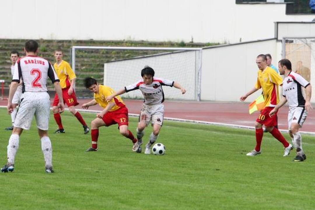 FC „Klaipėdą“ sutriuškino Marijampolės futbolininkai