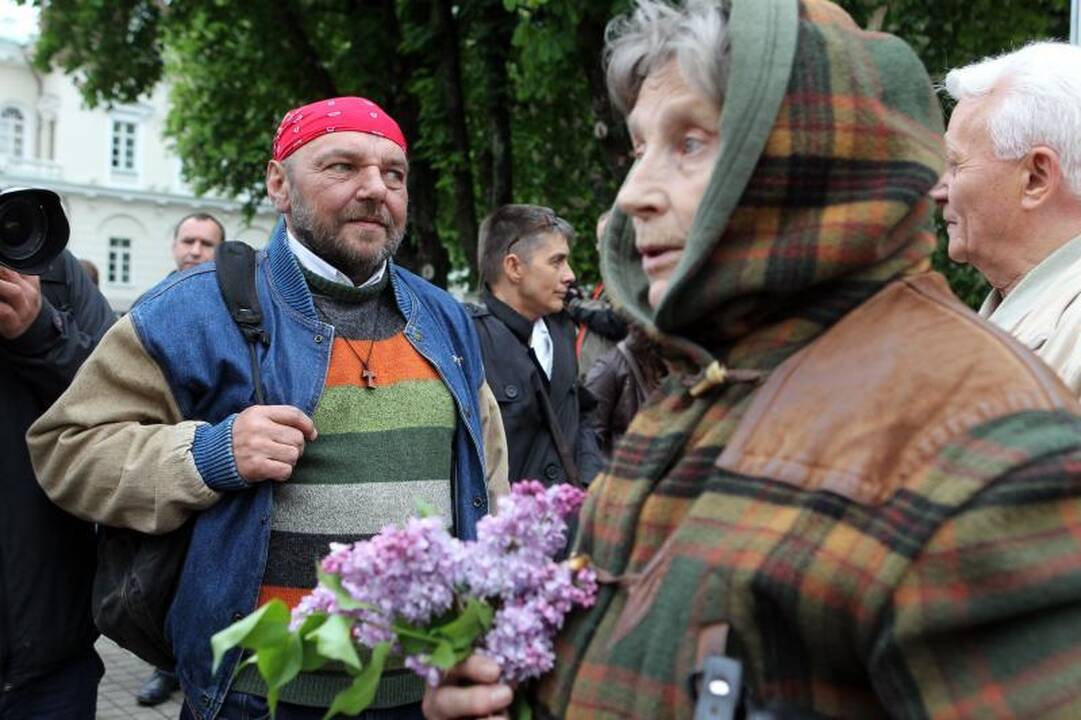 Po įvykių Garliavoje – mitingas prie Prezidentūros