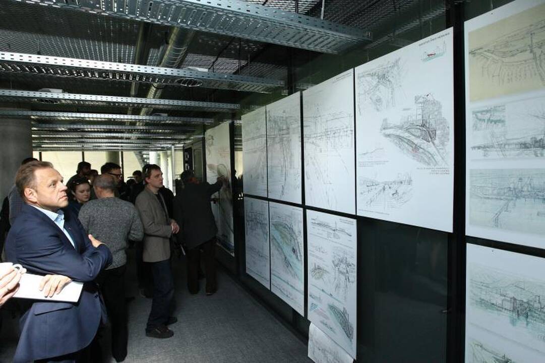 Architektų vizijose Nemuno sala – su uostais ir paplūdimiu