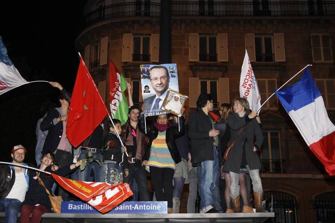 F.Hollande'as prezidento rinkimuose surinko 51,62 proc. balsų