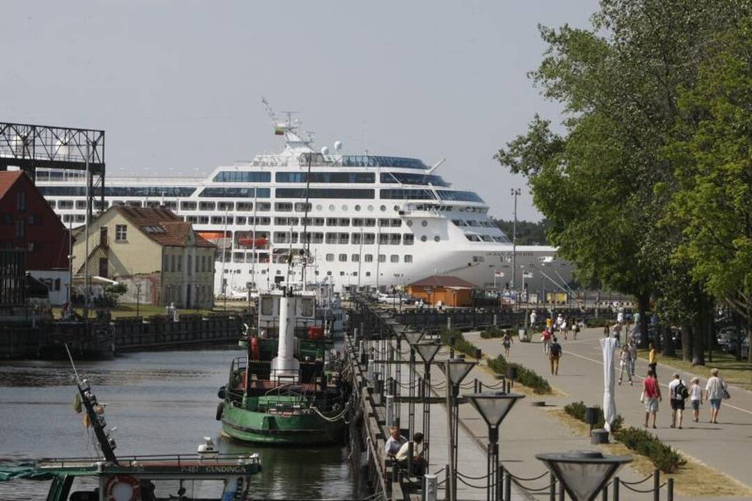 Klaipėdos jūrų uostą aplankė „Ocean Princess“