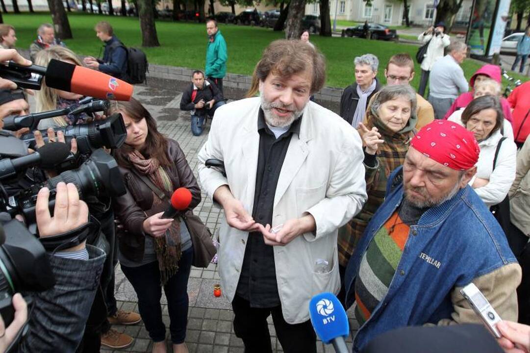 Po įvykių Garliavoje – mitingas prie Prezidentūros