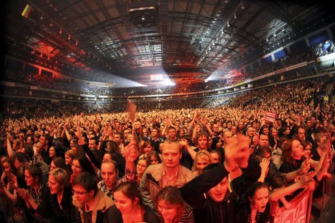 Vilnių sudrebino "Roxette" koncertas