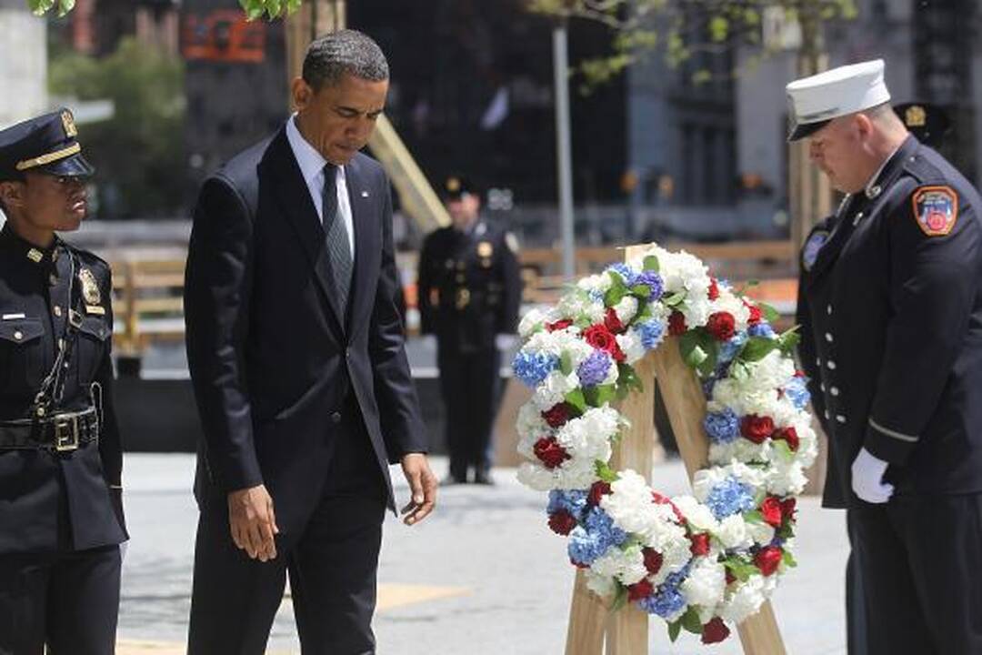 B.Obama: mes niekada neužmiršime rugsėjo 11-osios